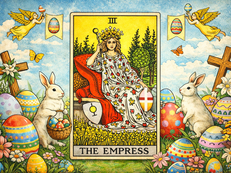 Eastertime Tarot Montage