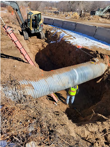 Excavation for New Sediment Basin_Cattleguard Structure.png