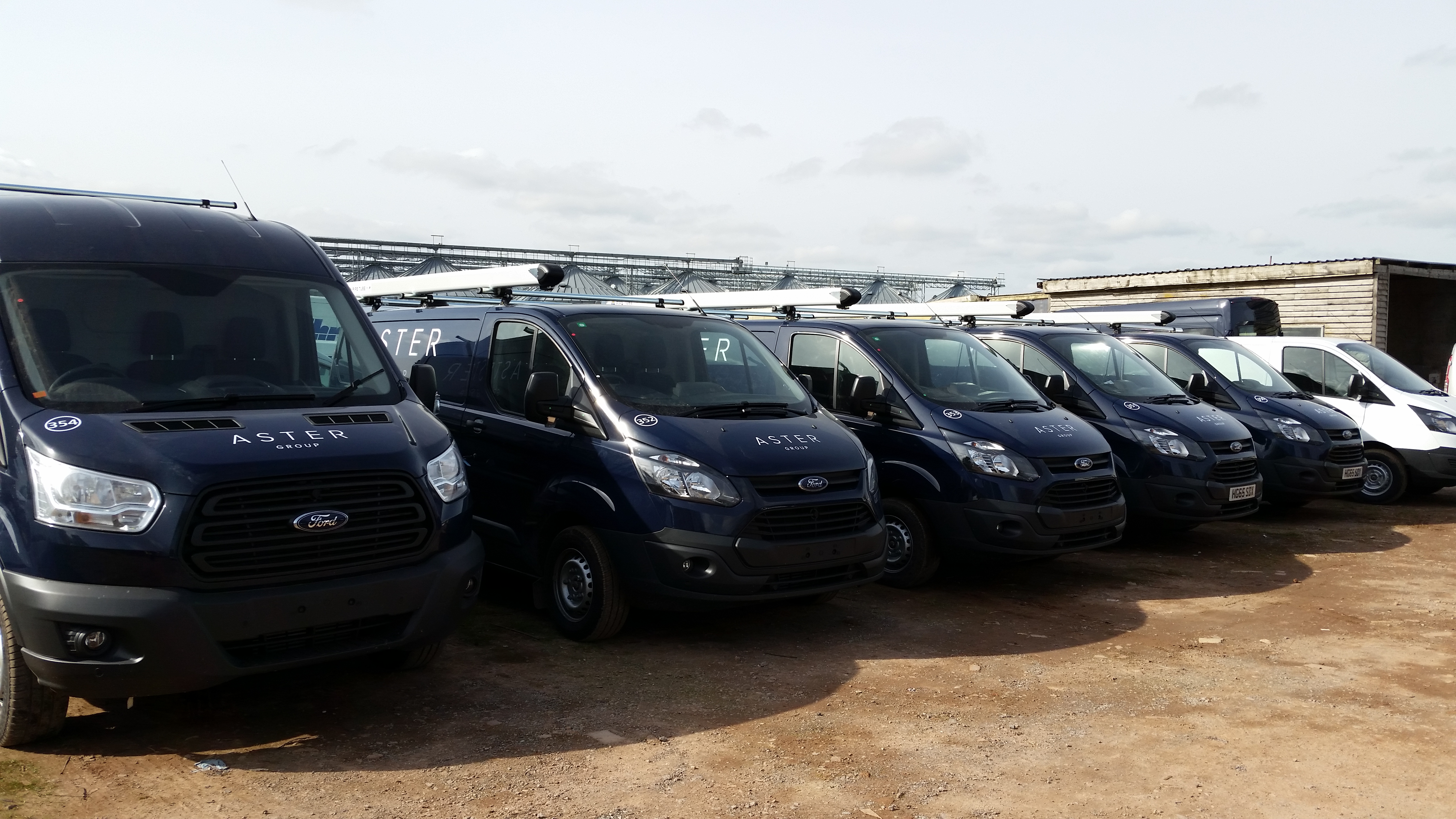 Large fleet Vehicle Graphics