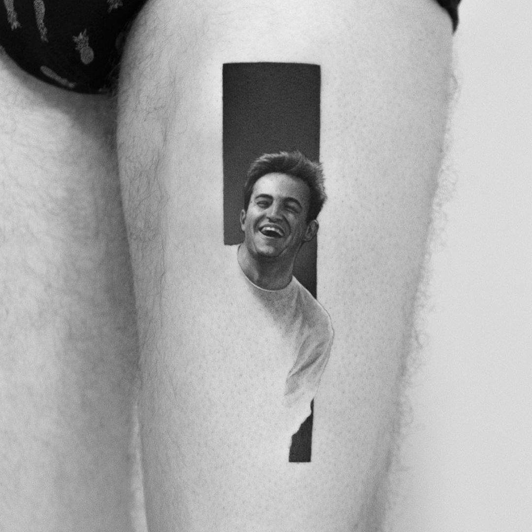 chandler's portrait tattoo