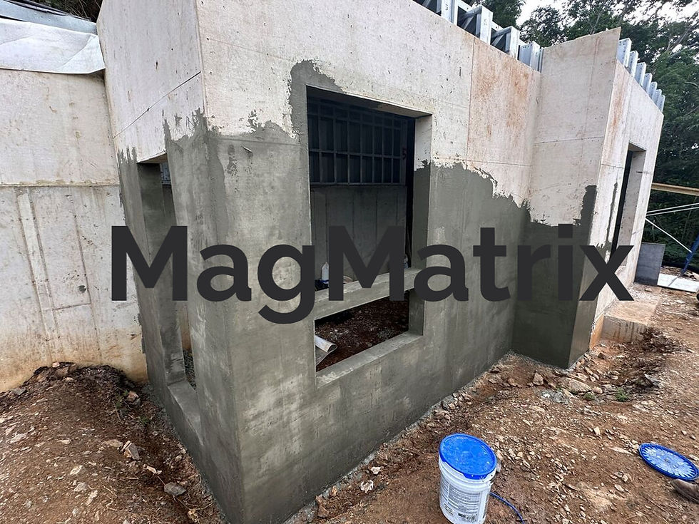 MagMatrix Magnesium Oxide Board Exterior Rendering