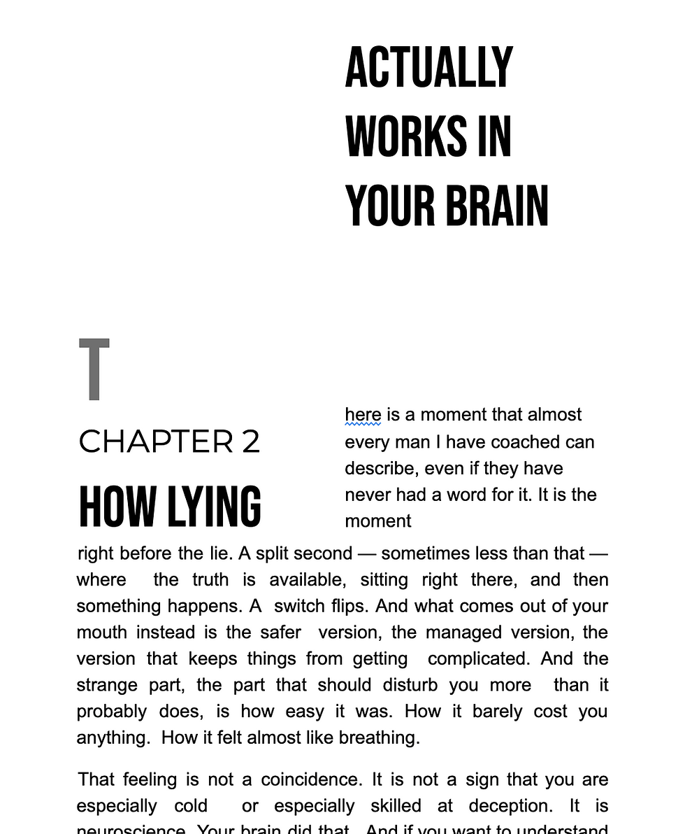 Thumbnail: STOP LYING: How the Lies You Tell Are Destroying the Life You Want to Keep 