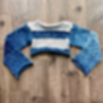 January Blues Knitted Mini Sweater