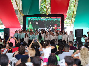 CER IV DA FAV CELEBRA FESTA DE NATAL COM PACIENTES