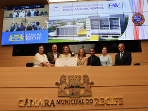 CÂMARA DO RECIFE CELEBRA 40 ANOS DA FUNDAÇÃO ALTINO VENTURA