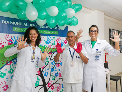 FAV PROMOVE AÇÃO SOBRE A HIGIENIZAÇÃO DAS MÃOS