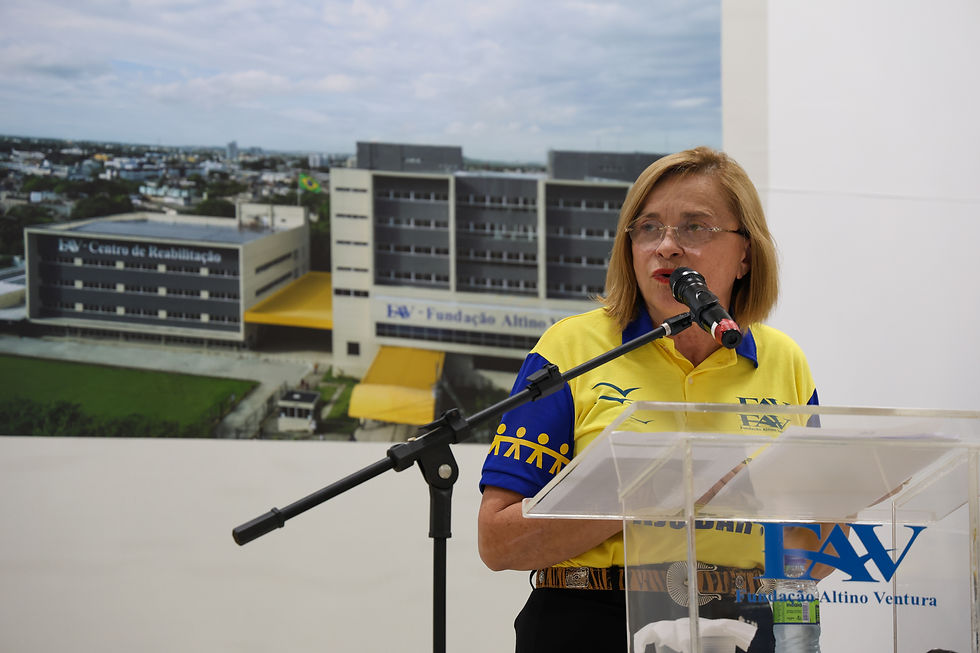 Presidente da Fundação Altino Ventura, Dra. Liana Ventura.