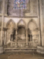 Tomb of Hugh of Amiens in Rouen Cathedral