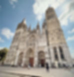 Exterior of the Rouen Cathedral - Tour de Saint-Romain, Portals and Tour de Beurre