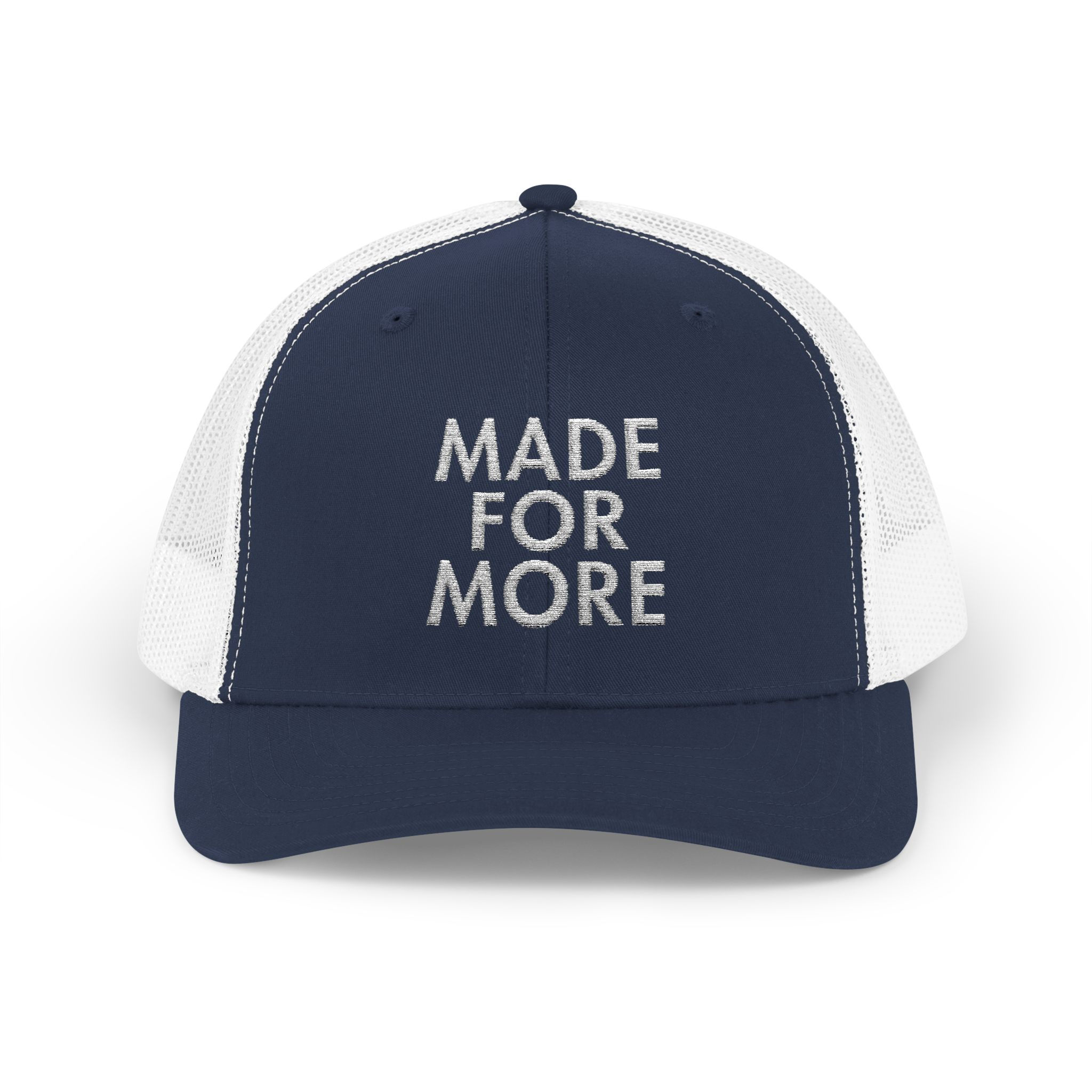 MFM Navy/White Snapback Trucker Hat 