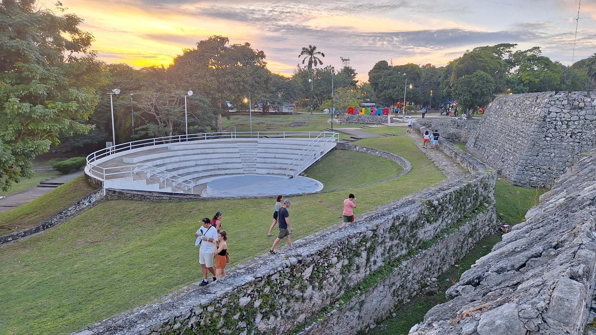 Fuerte San Felipe en Bacalar