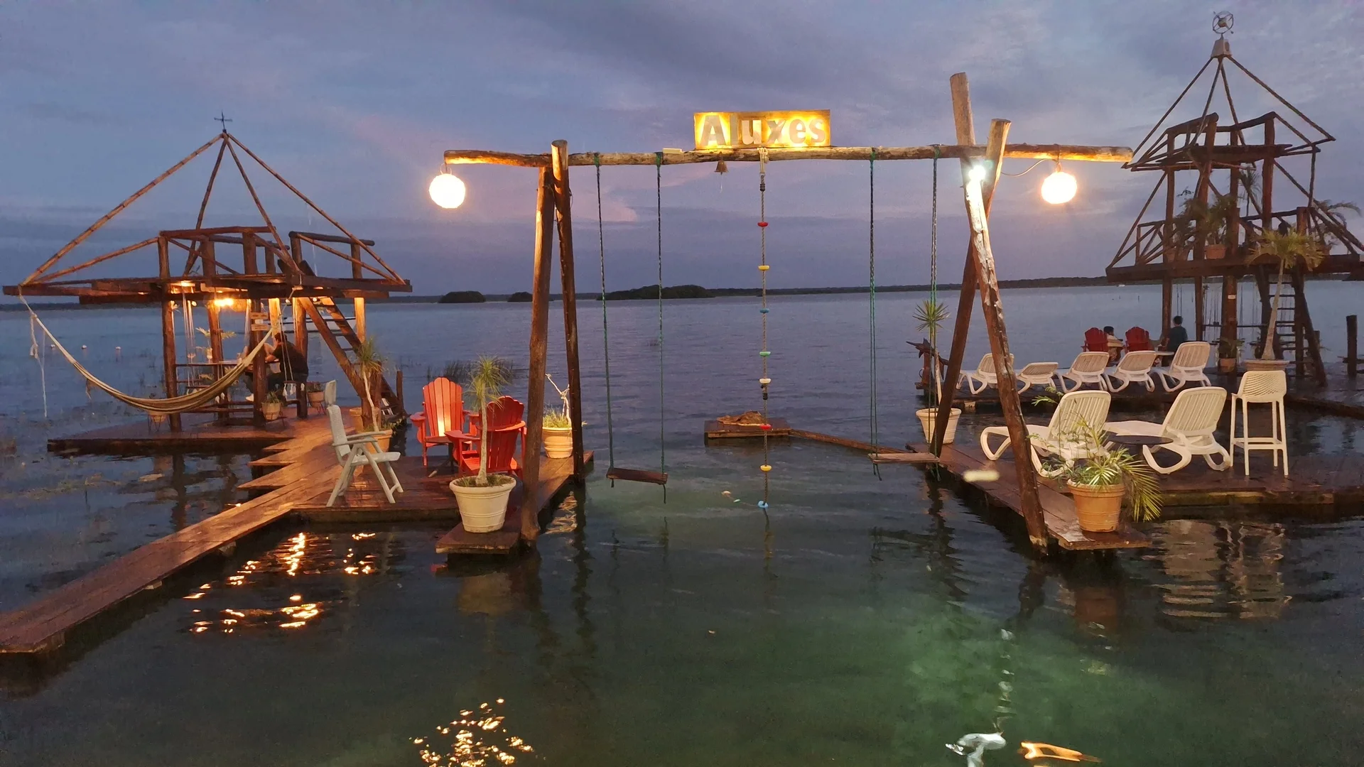 Los Aluxes en Bacalar
