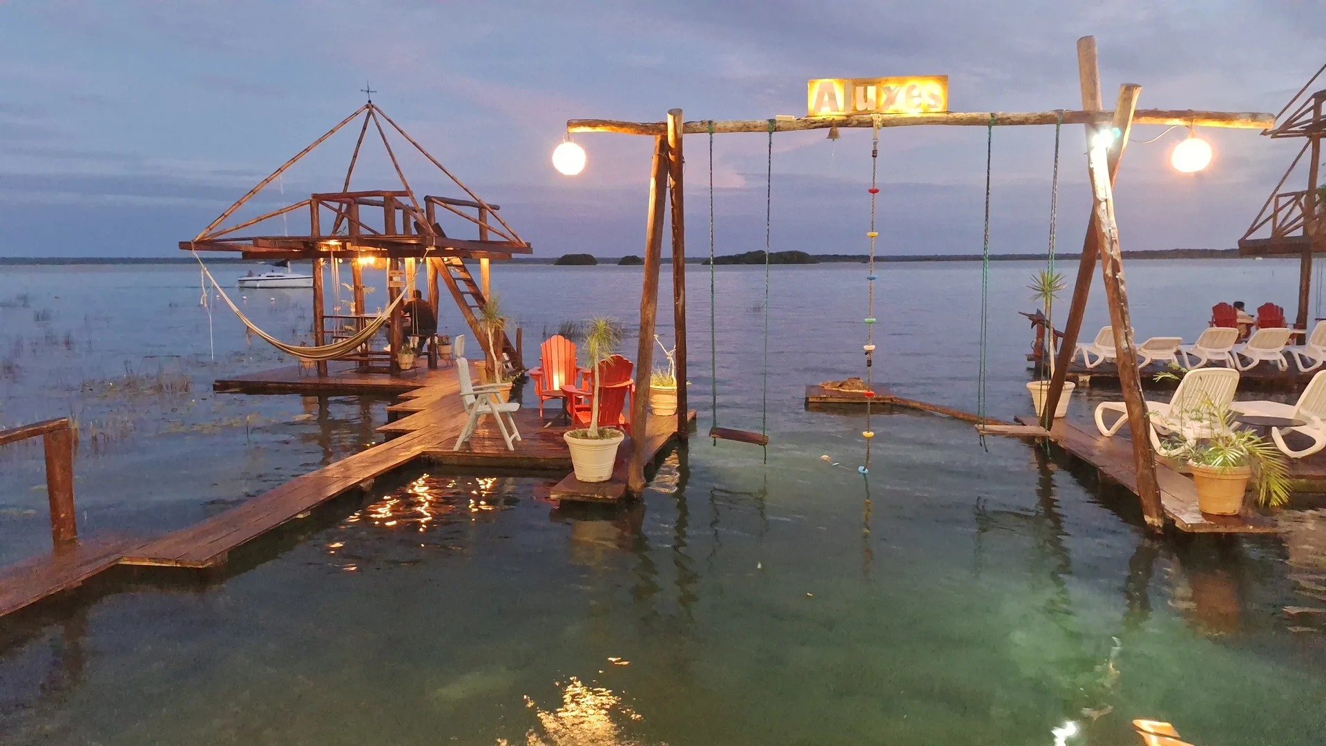 Los Aluxes en Bacalar