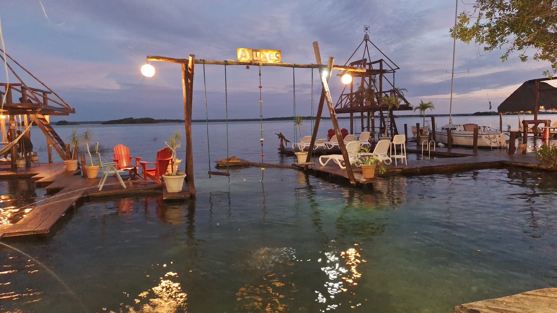 Los Aluxes en Bacalar