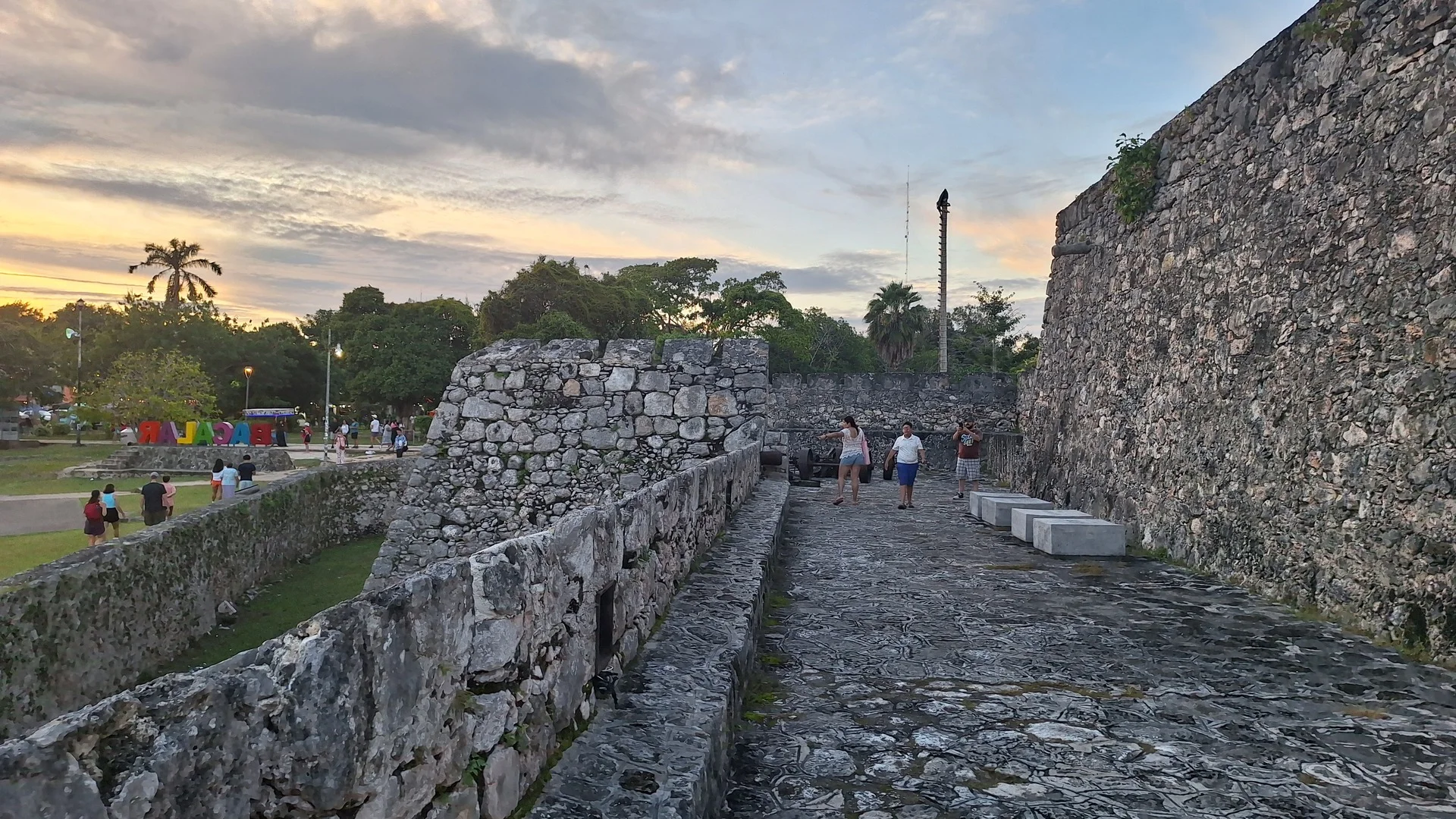 Fuerte San Felipe en Bacalar