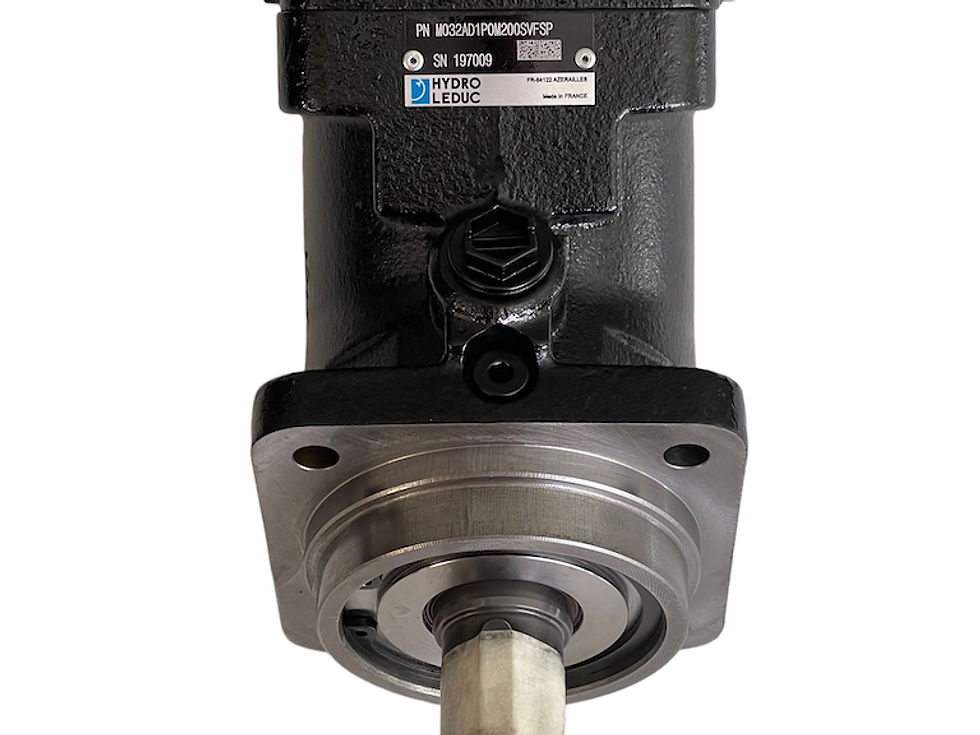Miniatură: Hidromotor pistoane axiale Hydro Leduc M-032-A-D1-P0-M2-0-0-SV-F-SP