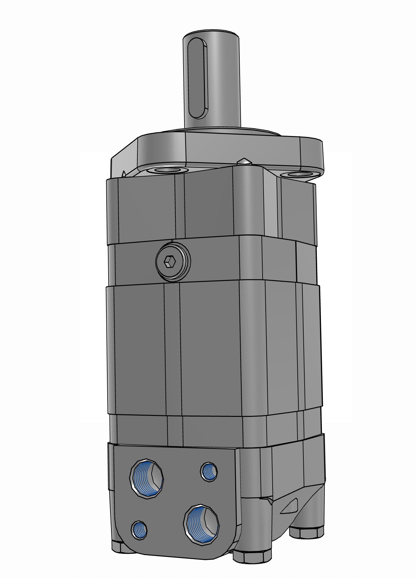 Hidromotor Orbital MLHS100M2 Echivalent White 355100AH321AAAA