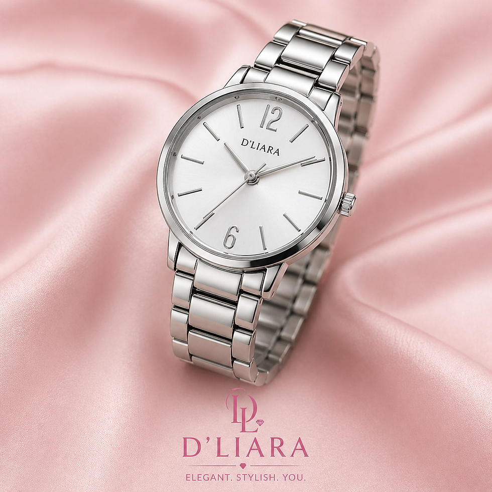 Thumbnail: DLiara 3-Piece Jewellery Set – Elegant Gold Collection
