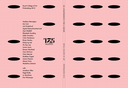 Cover of RCA printmaking publication 2012