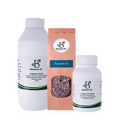 The three Stress Relief Pack products