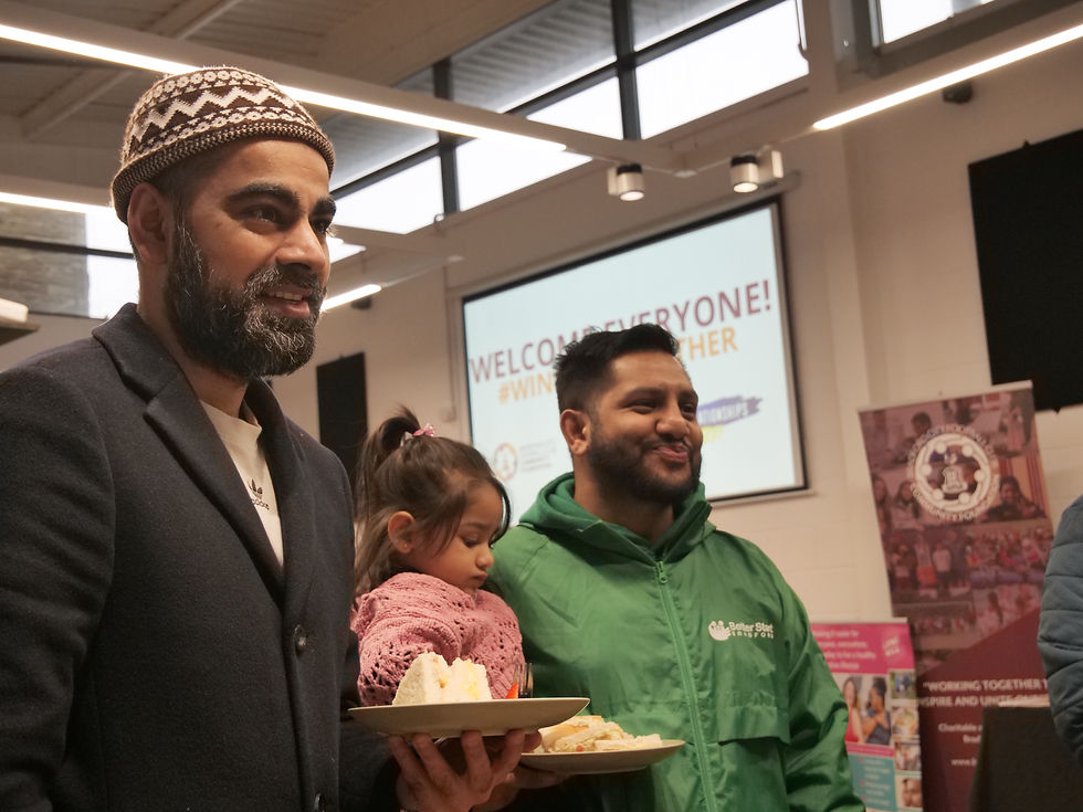 Local dads and male carers attended an event at the City Hub to launch the campaign and offer thoughts on support sessions.