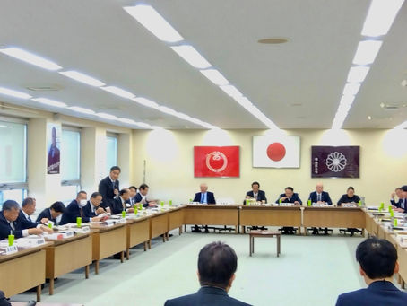 自民党歯科保健議員連盟の会長として会議に出席してまいりました