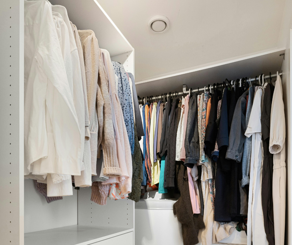 Refreshed closet