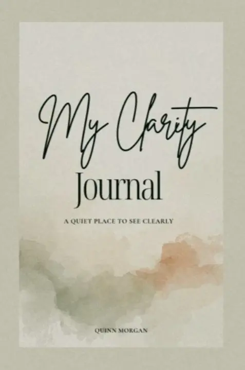 PDF My Clarity Journal cover, A Quiet Place To See Clearly