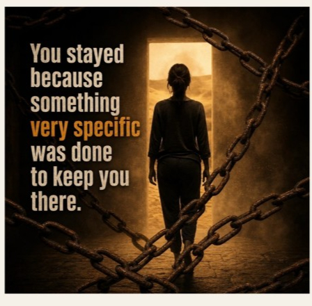 Trauma bonds: 'You stayed because something very specific was done to keep you there.'