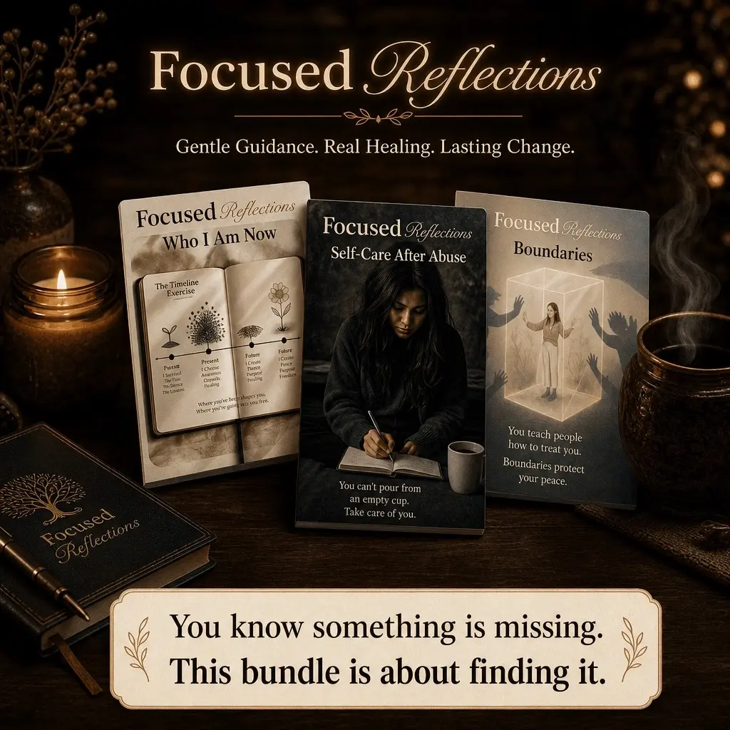 Focused Reflections bundle: Gentle Guidance, Real Healing, Lasting Change