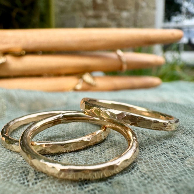 Thumbnail: 14 ct Gold Filled Stacking Ring 2mm