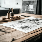 Plans d'architecture intérieure