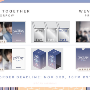 TXT - The Star Chapter: Sanctuary {POBs Overview}