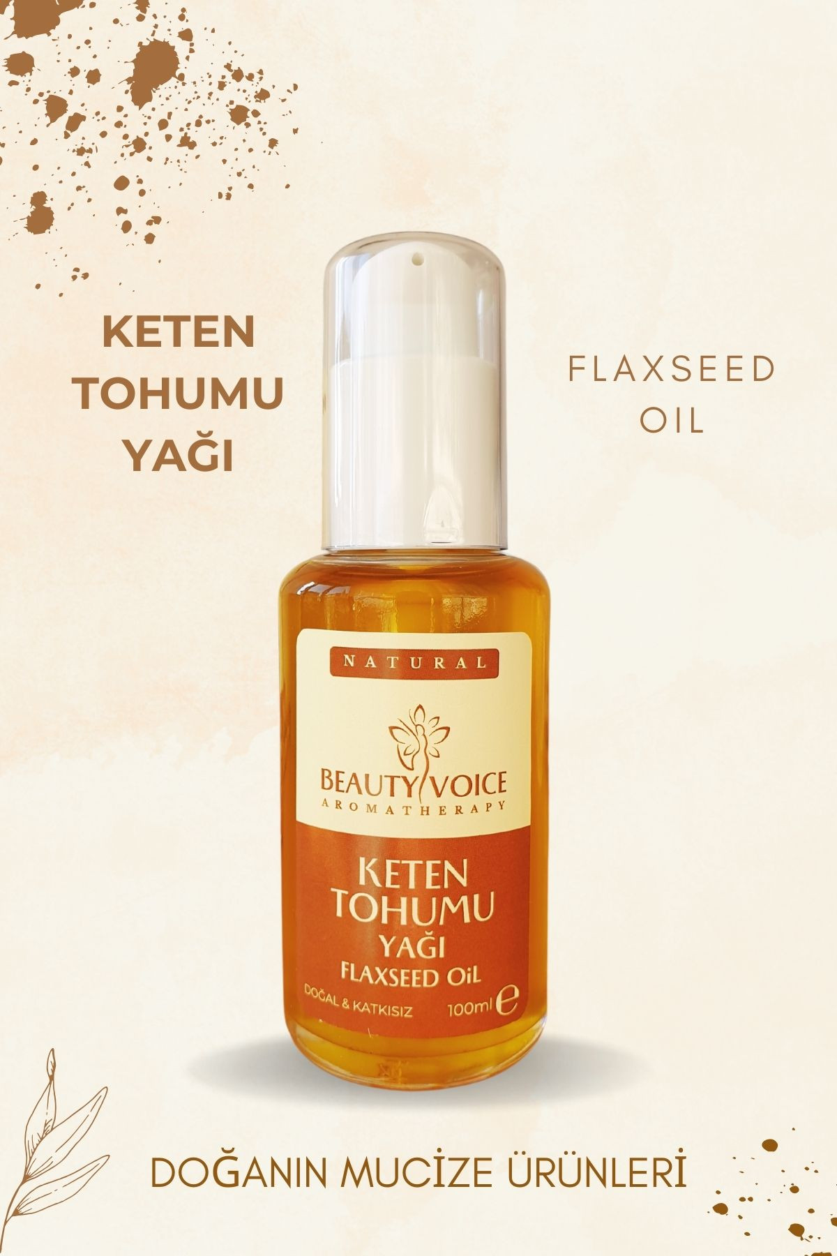 Keten Tohumu Yağı - Beauty Voice