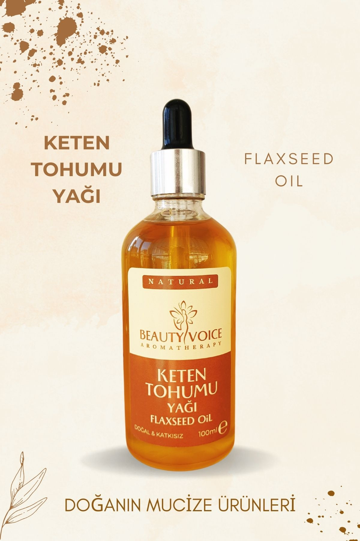 Keten Tohumu Yağı - Beauty Voice