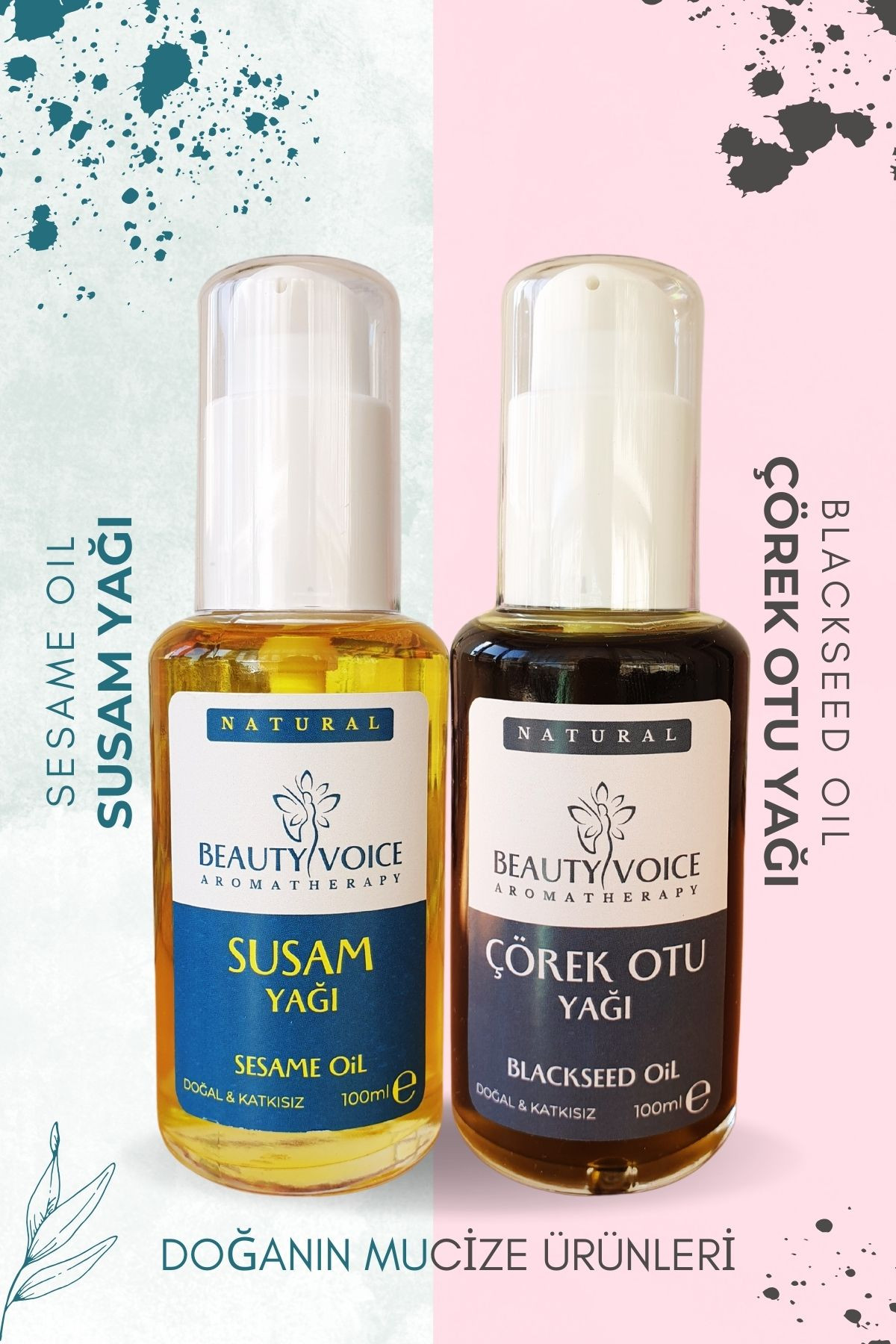 Beauty Voice Susam Yağı ve Çörek Otu Yağı