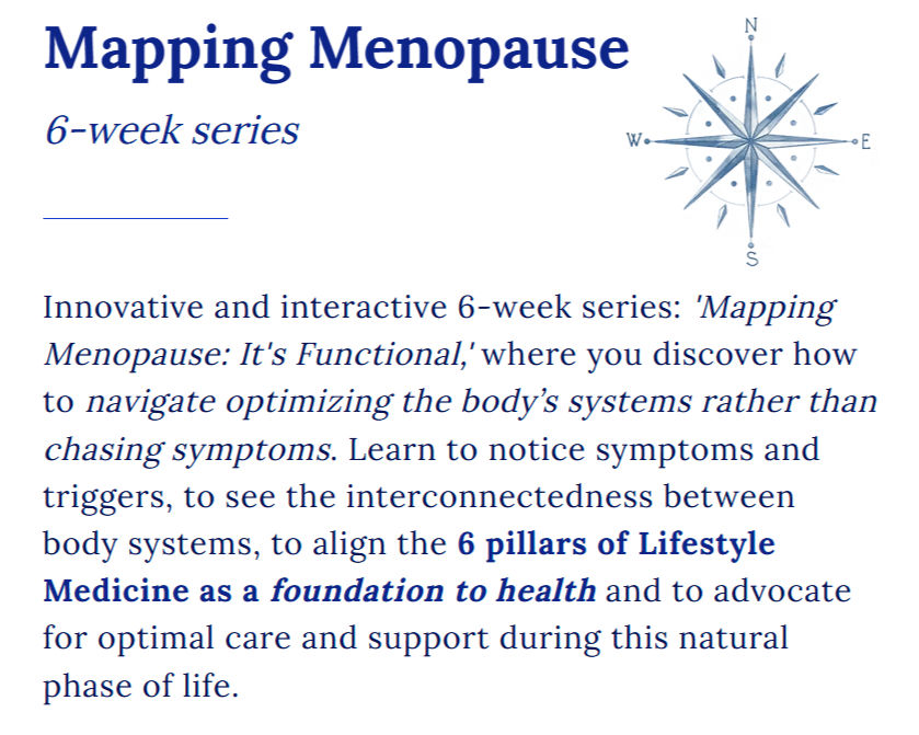An exciting, holistic approach to menopause!