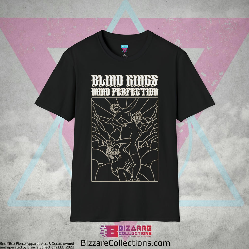 Miniatura: 'Blind Kings' by Snuffbox Unisex Softstyle T-Shirt