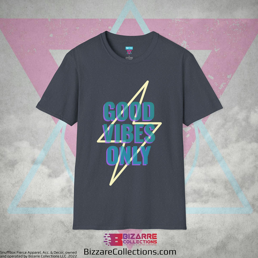 Thumbnail: 'Good Vibes Only' by Snuffbox Unisex Softstyle T-Shirt
