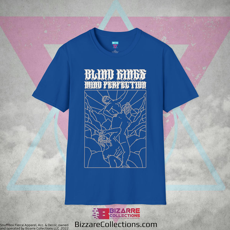 Miniatura: 'Blind Kings' by Snuffbox Unisex Softstyle T-Shirt