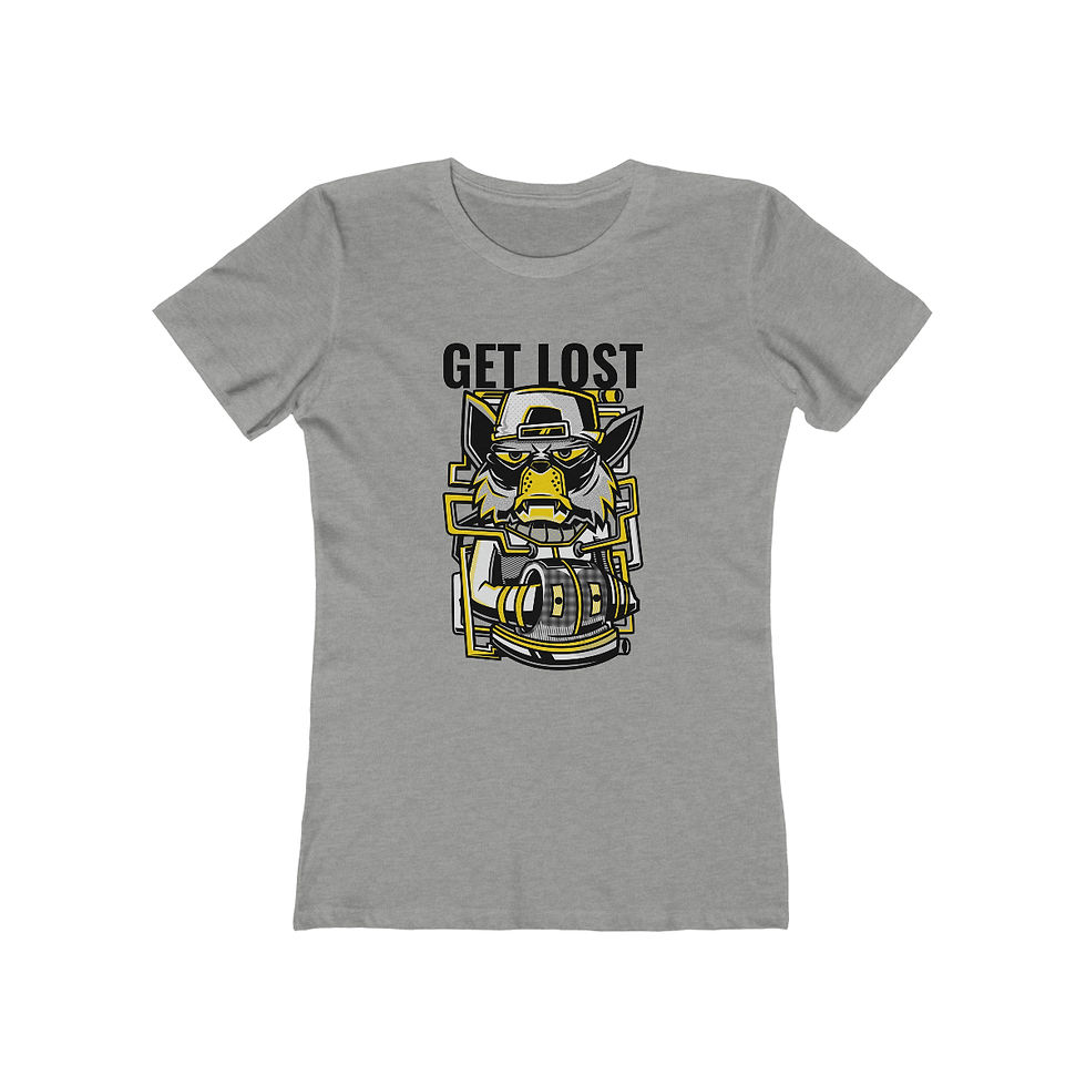 Thumbnail: 'Get Lost' by Snuffbox Women's The Boyfriend Tee