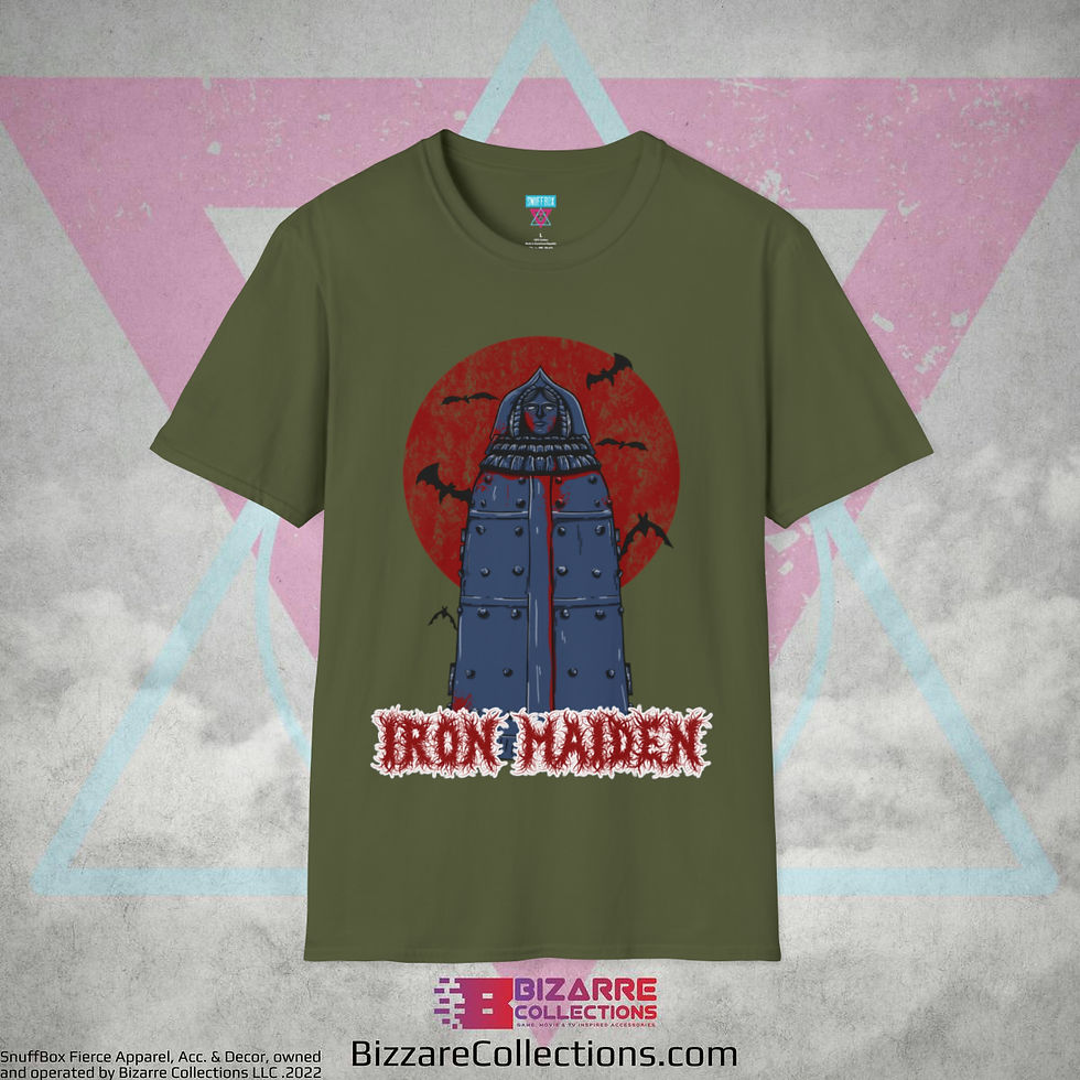 Miniatura: 'Iron Maiden' by Snuffbox Unisex Softstyle T-Shirt