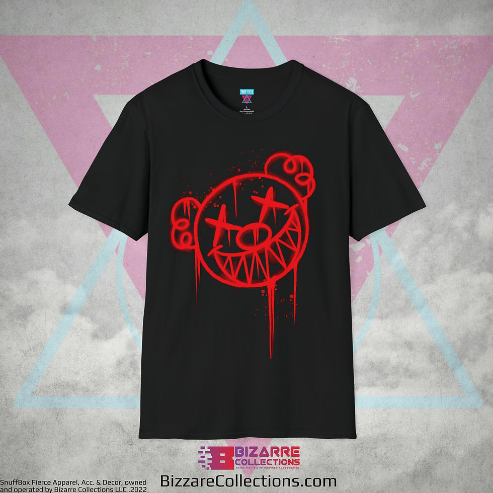 Thumbnail: 'Graffiti Clown' by Snuffbox Unisex Softstyle T-Shirt