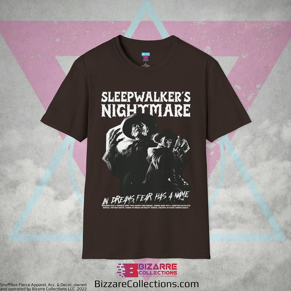 Thumbnail: 'Sleepwalker's Nightmare' by Snuffbox Unisex Softstyle T-Shirt