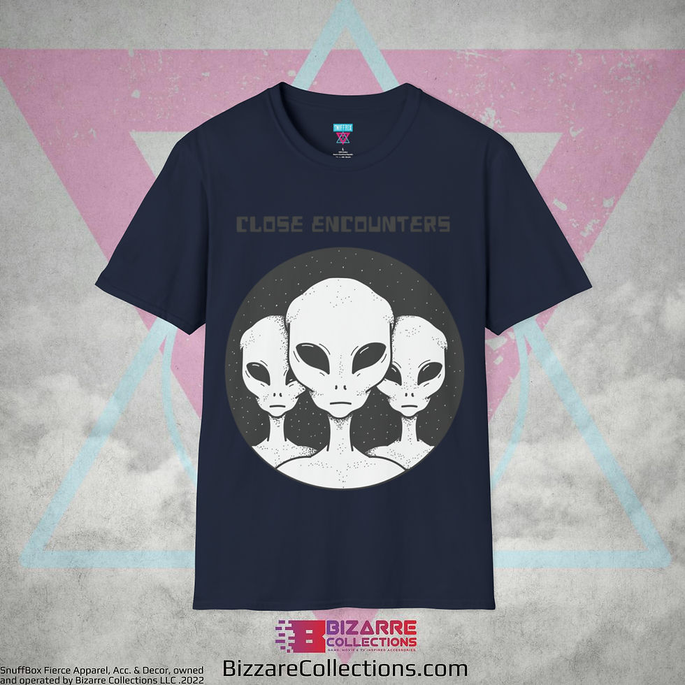 Miniatura: 'Close Encounters' by Snuffbox Unisex Softstyle T-Shirt