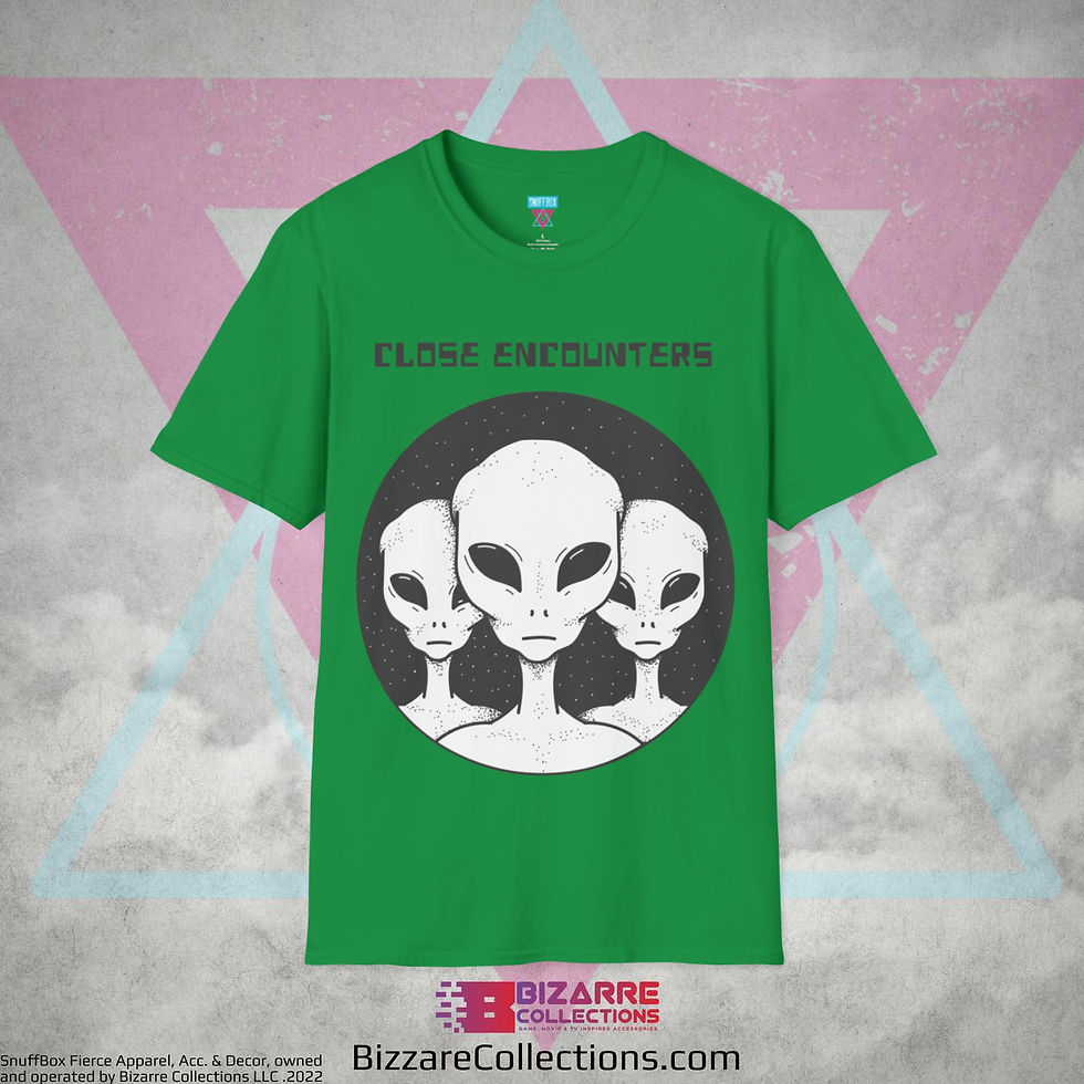Miniatura: 'Close Encounters' by Snuffbox Unisex Softstyle T-Shirt
