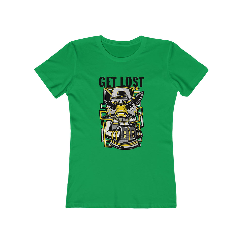 Thumbnail: 'Get Lost' by Snuffbox Women's The Boyfriend Tee