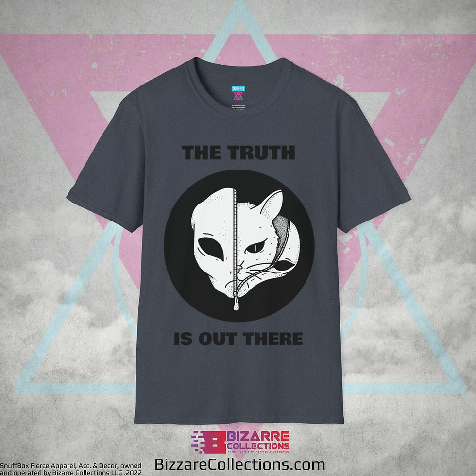 Miniatura: 'The Truth is Out There' by Snuffbox Unisex Softstyle T-Shirt