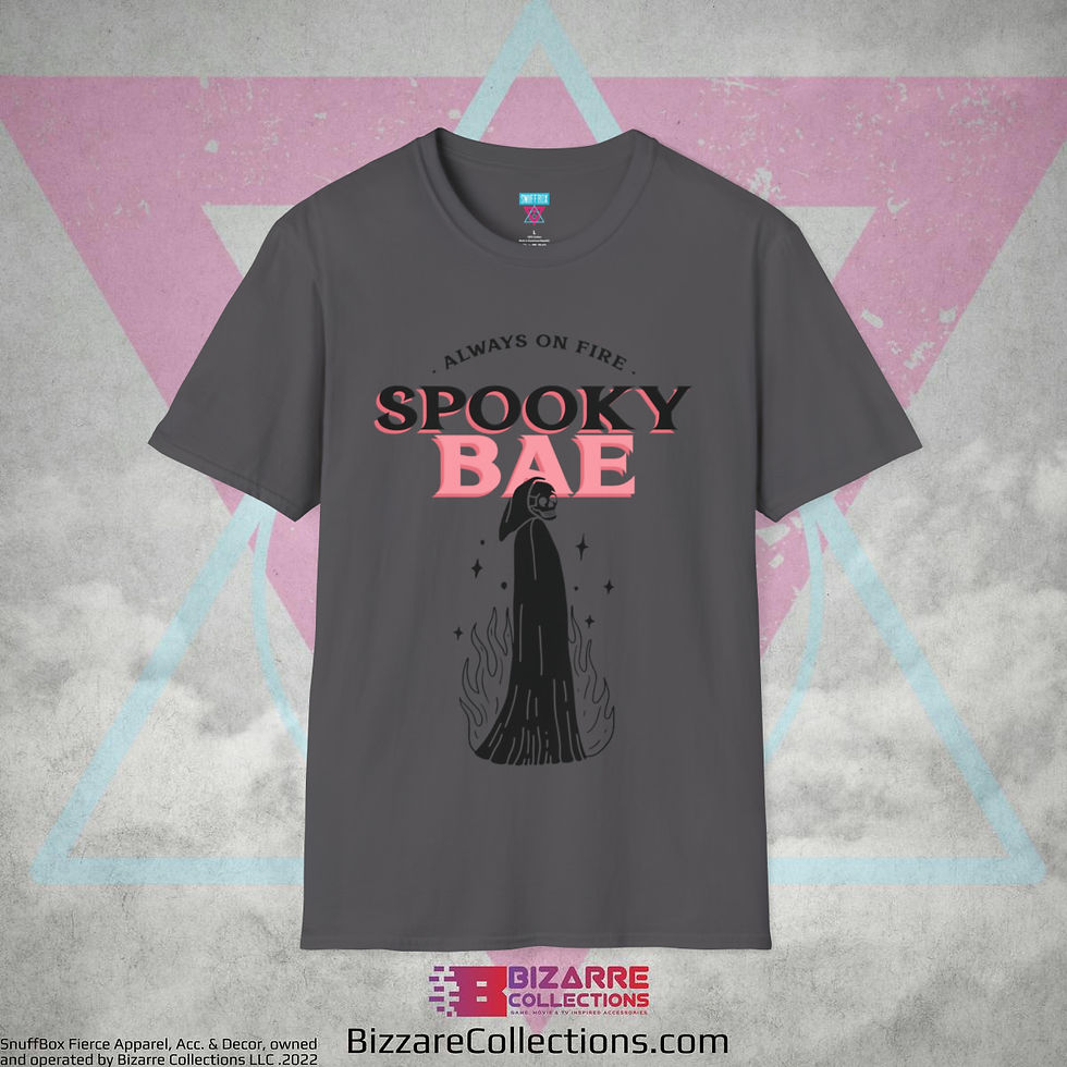Thumbnail: 'Spooky Bae' by Snuffbox Unisex Softstyle T-Shirt