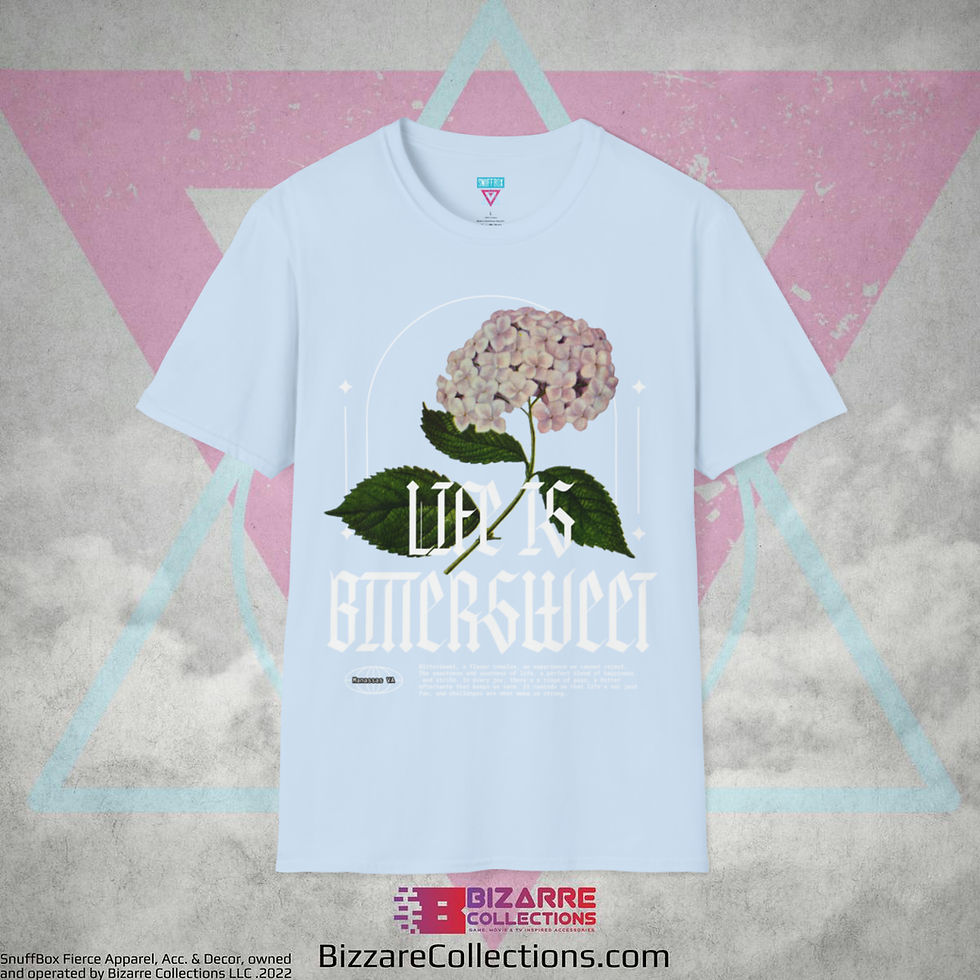 Miniatura: 'Life is Bittersweet' by Snuffbox Unisex Softstyle T-Shirt